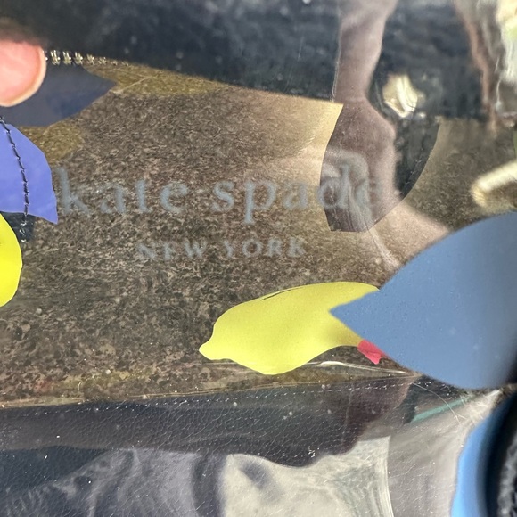 Kate Spade Transparent Bag with Colorful Floral Design - Picture 4 of 4